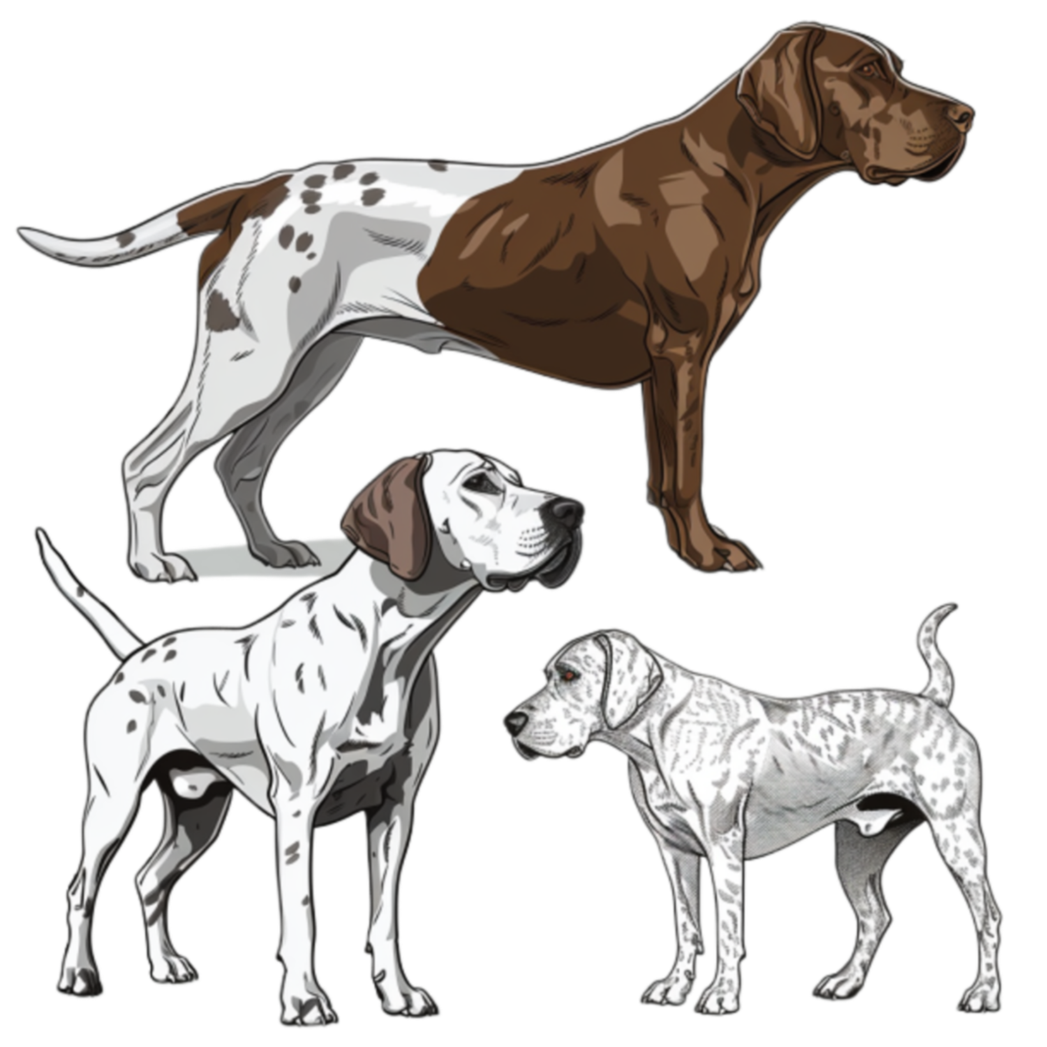 GSP&#39;s - Brown &amp; White Selection 13 7-4-24