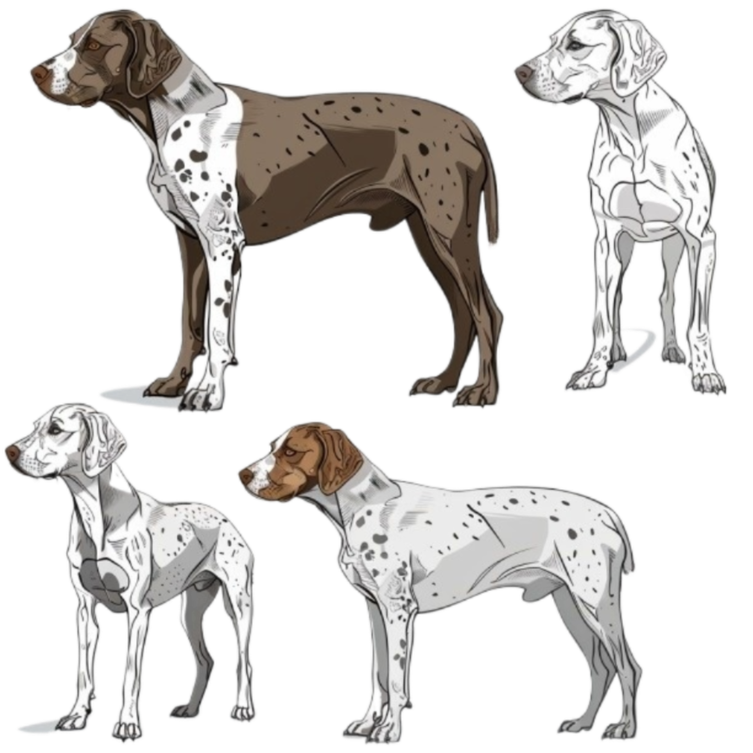 GSP&#39;s - Brown &amp; White Selection 10 7-4-24