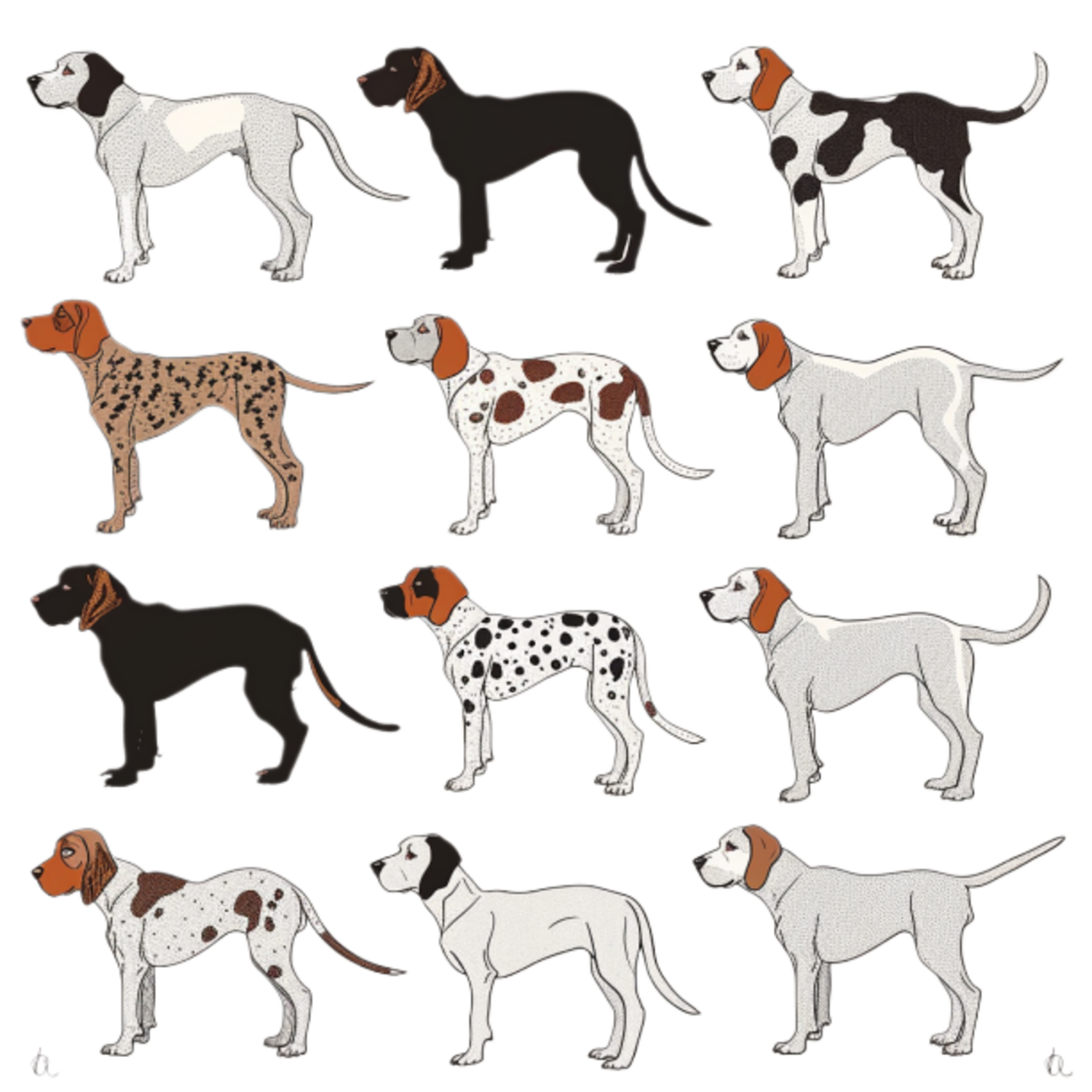 GSP&#39;s - Brown &amp; White Selection 24 7-4-24