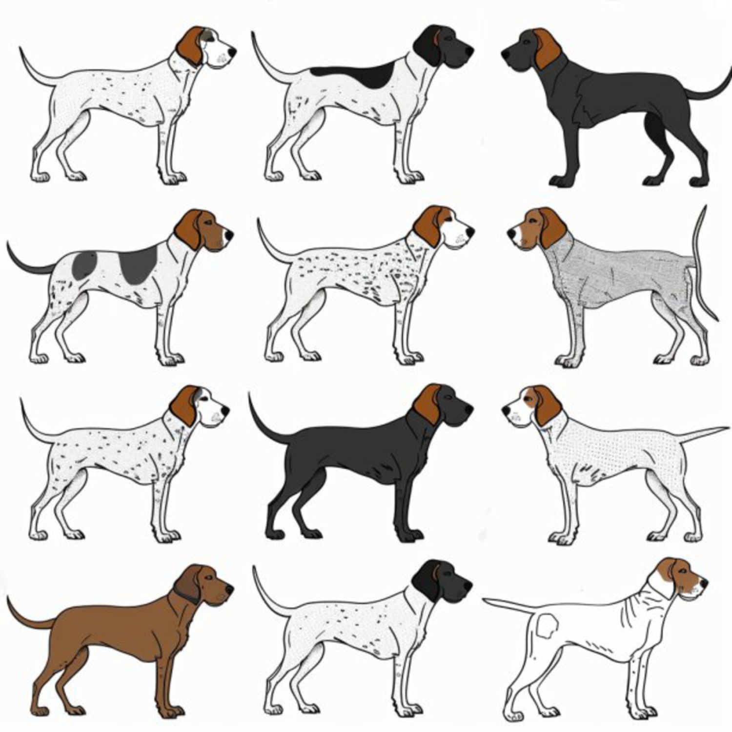 GSP&#39;s - Brown &amp; White Selection 25 7-4-24
