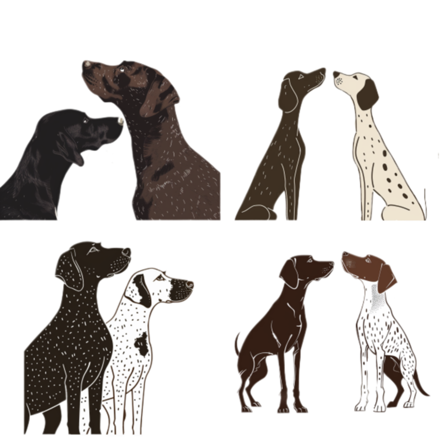 GSP&#39;s - Brown &amp; White Selection 43 7-4-24