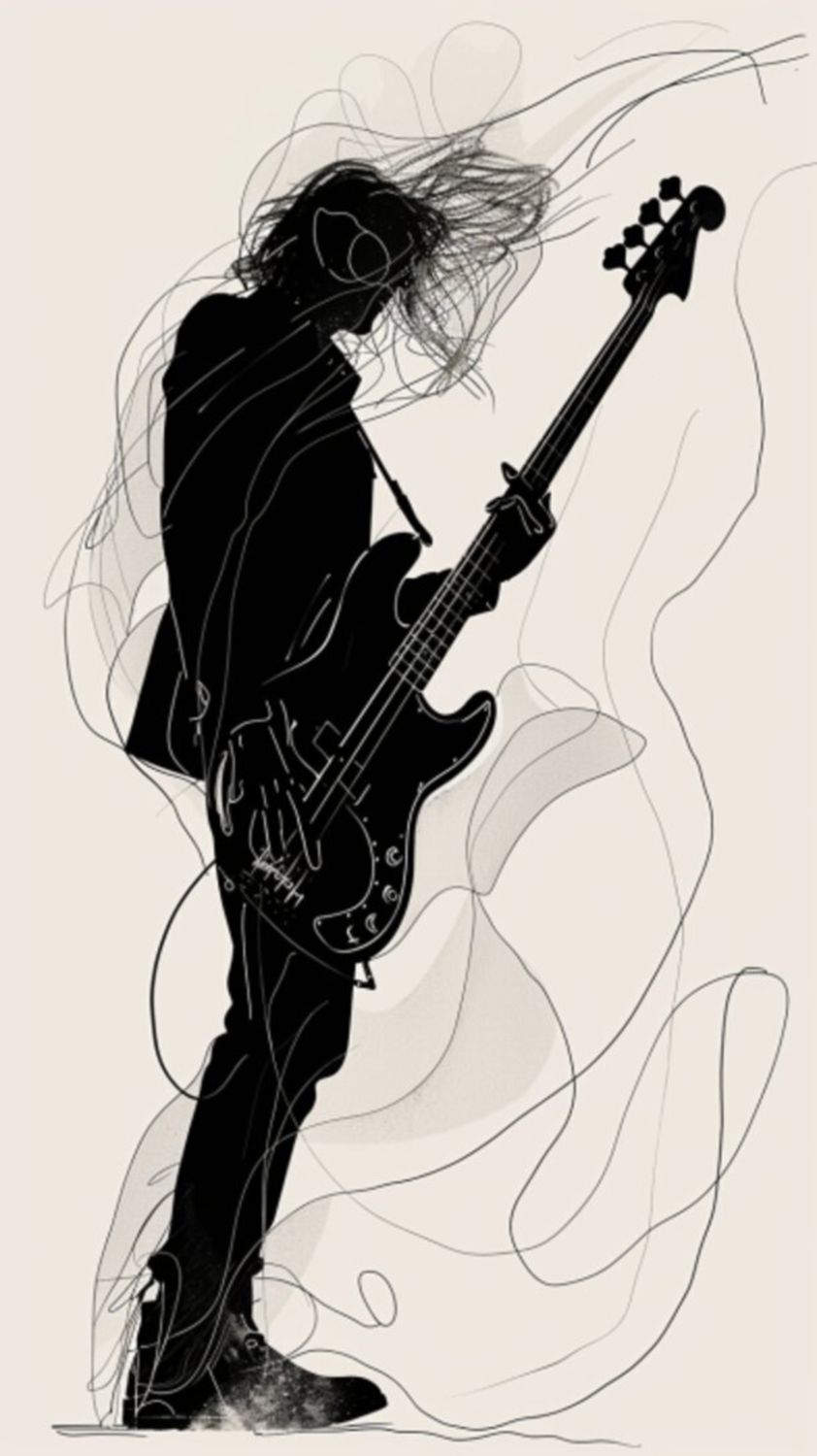 Male Bass Player 6
