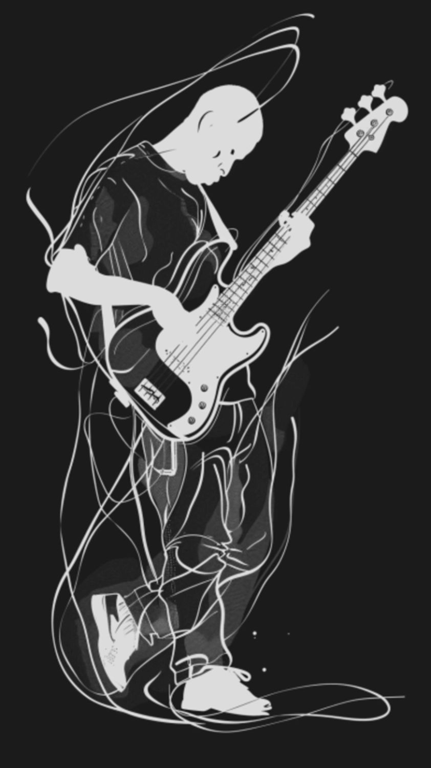 Male Bass Player 12