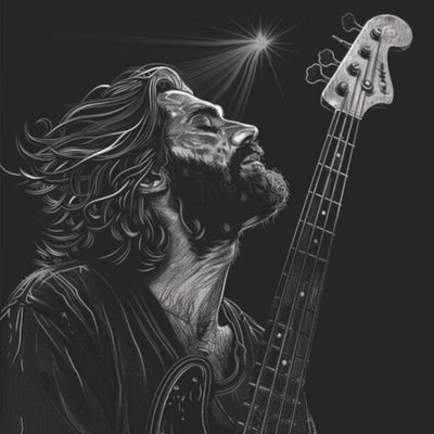 Male Bass Player 2
