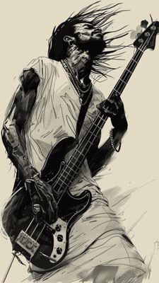 Male Bass Player 3