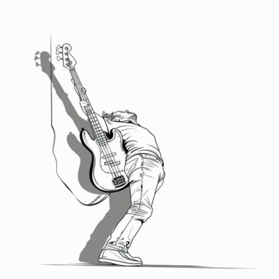 Male Bass Player 11