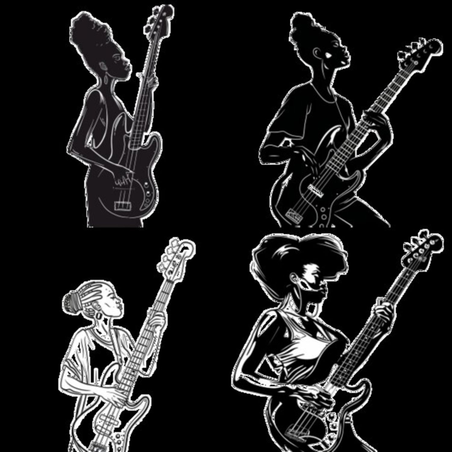 Female Bass Player Selection 1