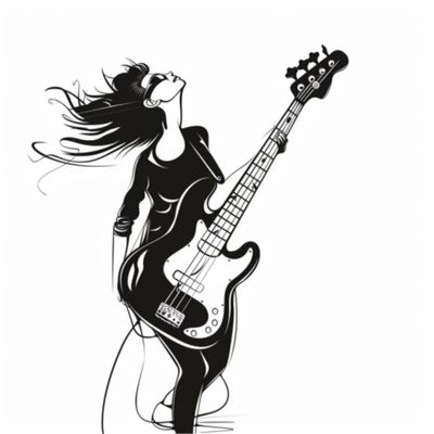 Female Bass Player 6