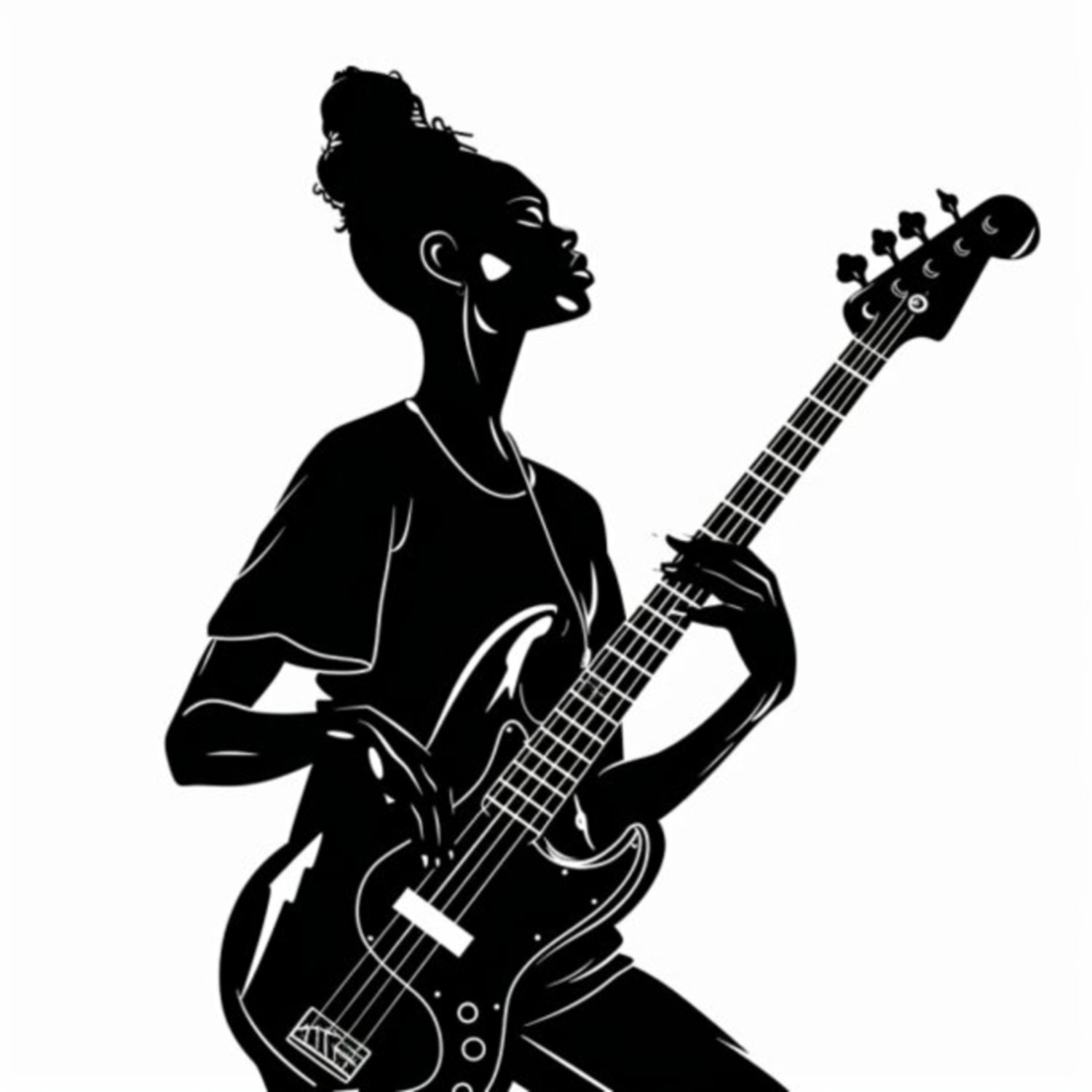 Female Bass Player 2