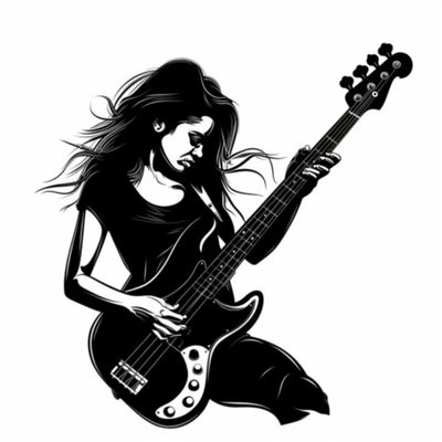 Female Bass Player 13