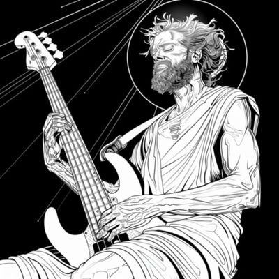 Jesus on Bass (14)