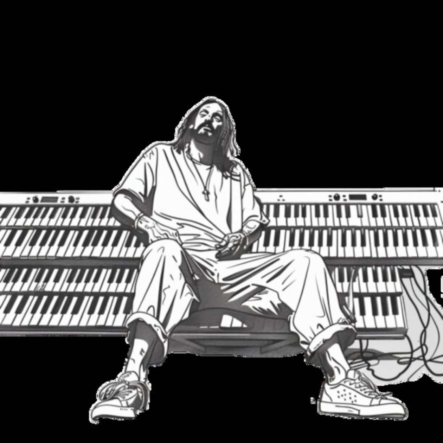 JESUS on Keyboards (1)