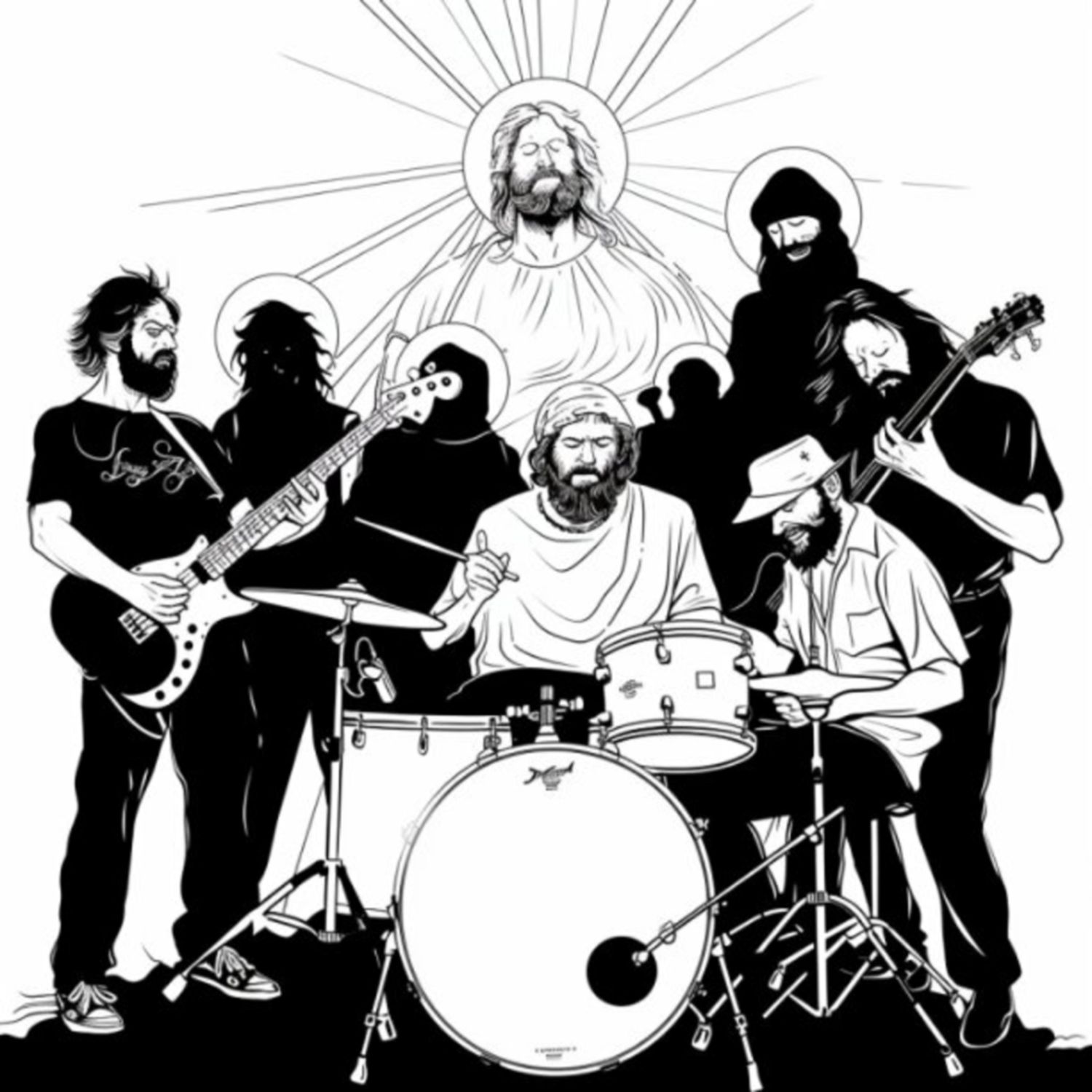 Jamming with Jesus and some friends 5