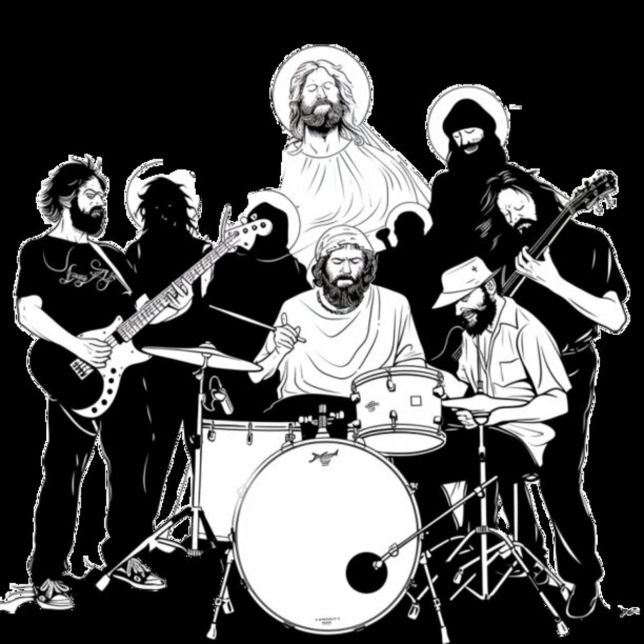 Jamming with Jesus and some friends 5
