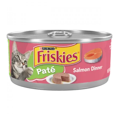 Friskies Pate Salmon Dinner Canned Cat Food