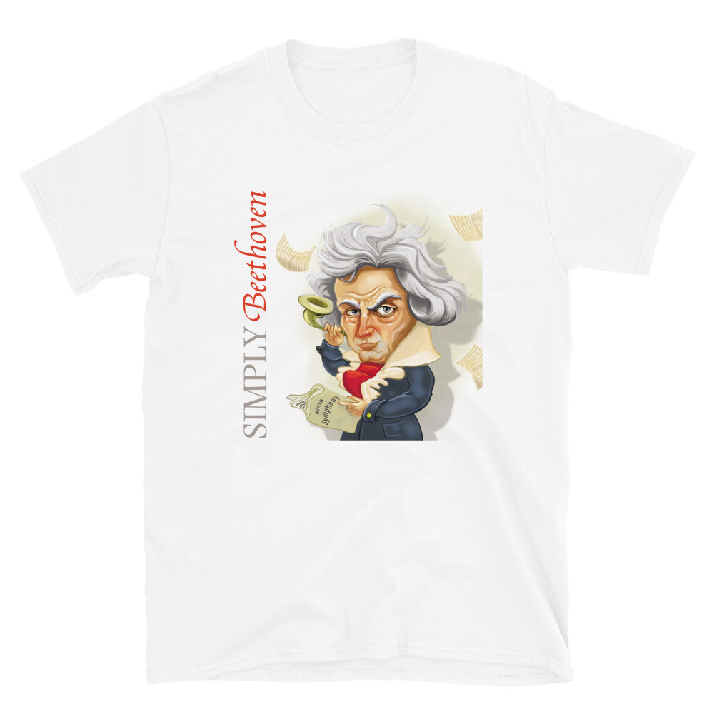 Simply Beethoven Short-Sleeve Unisex T-Shirt