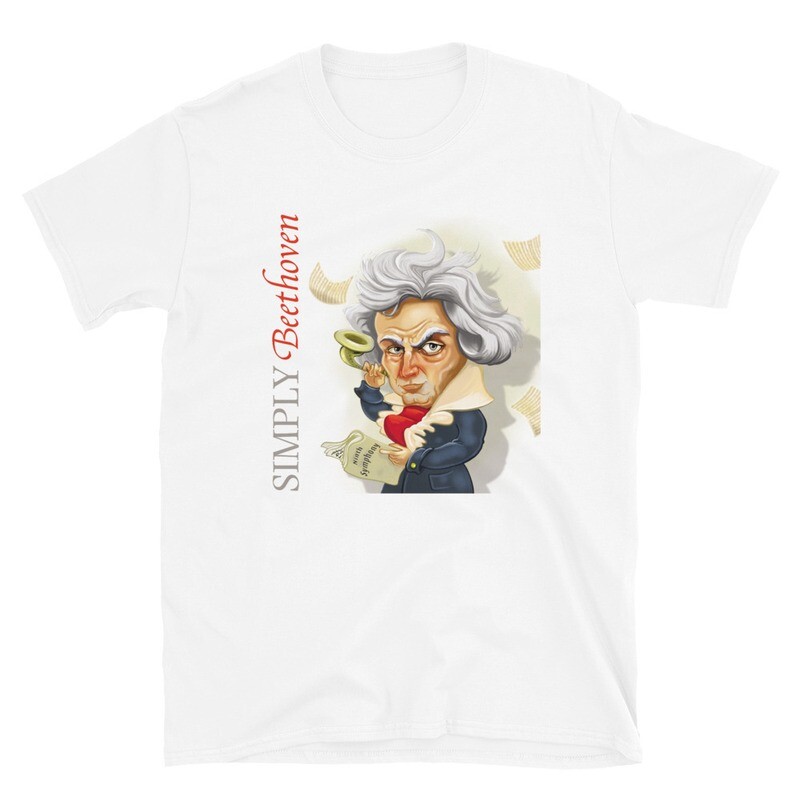 Simply Beethoven Short-Sleeve Unisex T-Shirt
