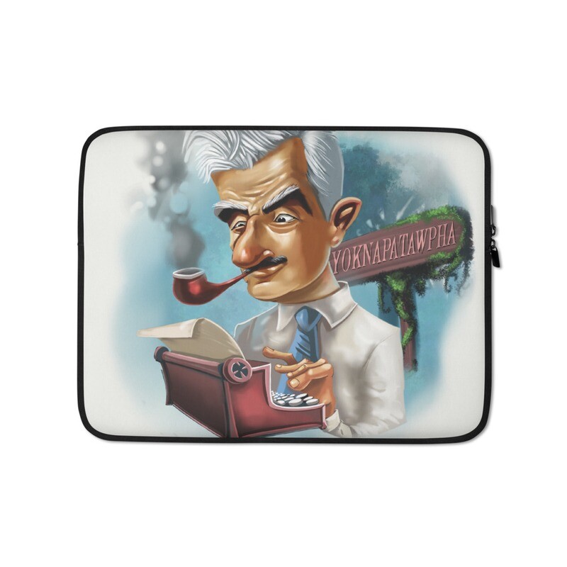 William Faulkner Laptop Sleeve
