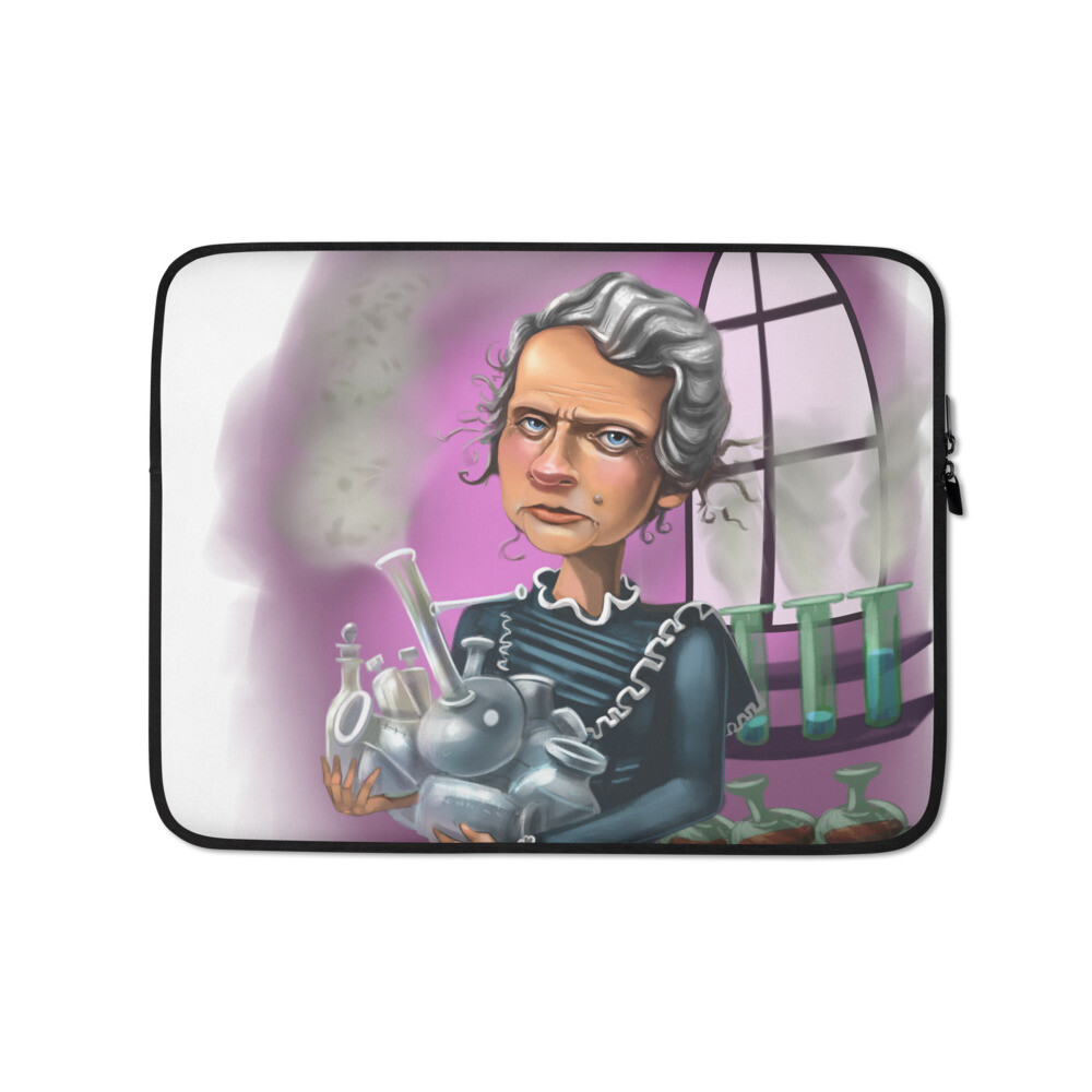 Marie Curie Laptop Sleeve