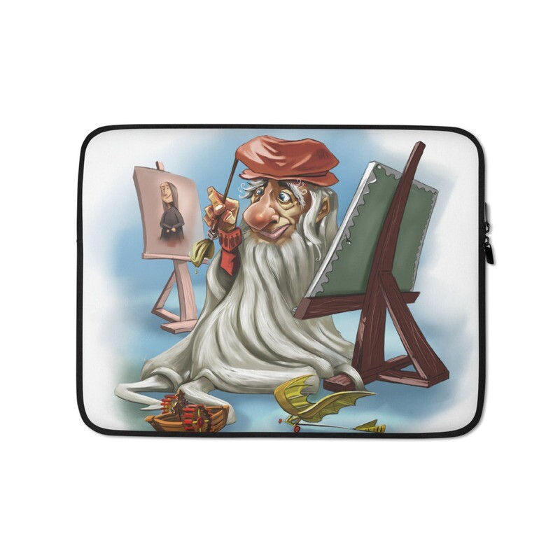 Leonardo da Vinci Laptop Sleeve