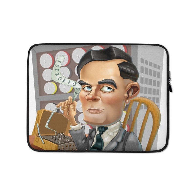 Alan Turing Laptop Sleeve