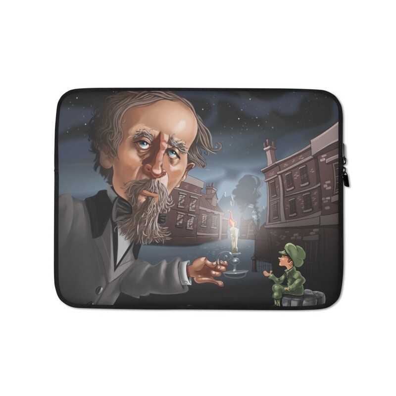 Charles Dickens Laptop Sleeve