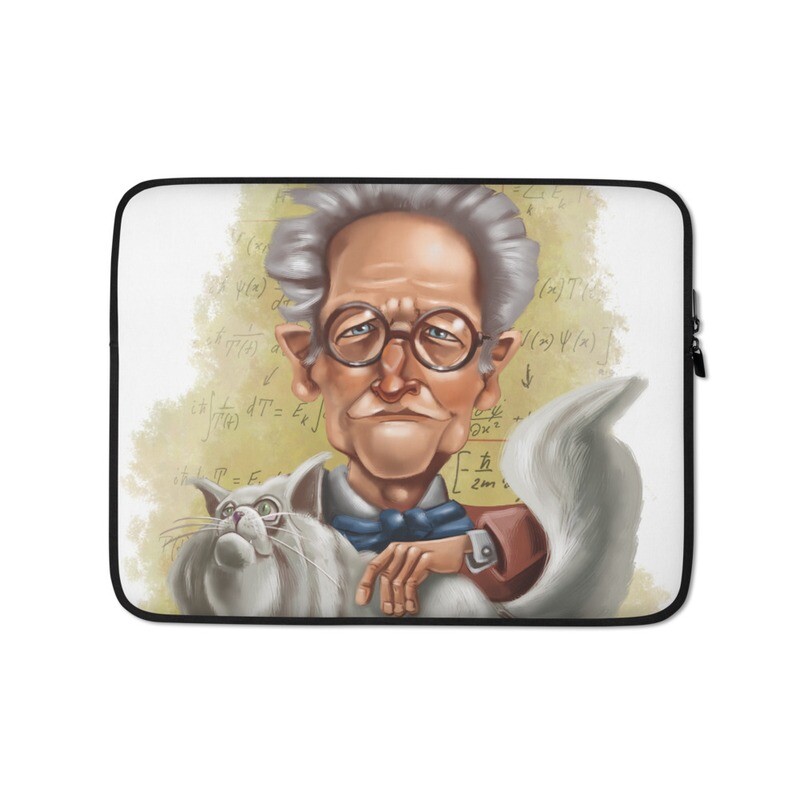 Erwin Schrödinger Laptop Sleeve