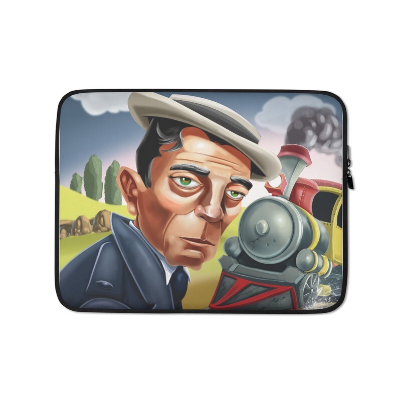 Buster Keaton Laptop Sleeve