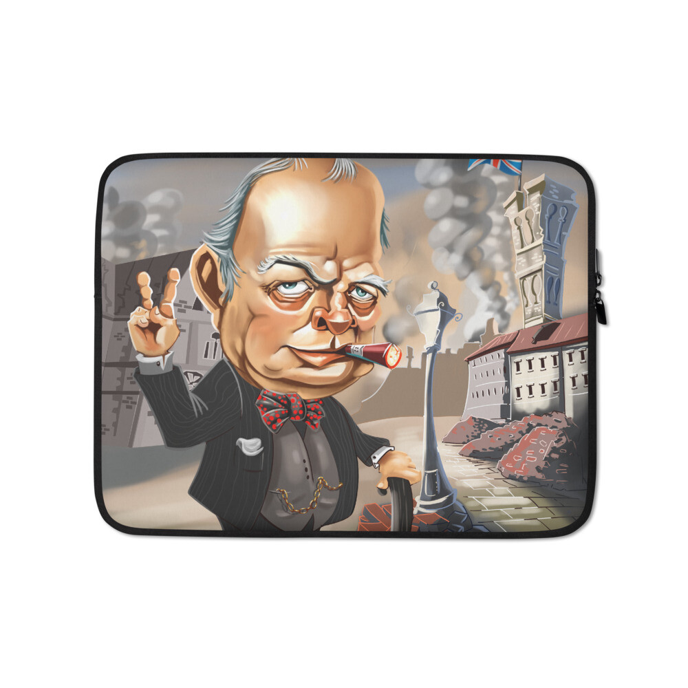 Winston Churchill Laptop Sleeve