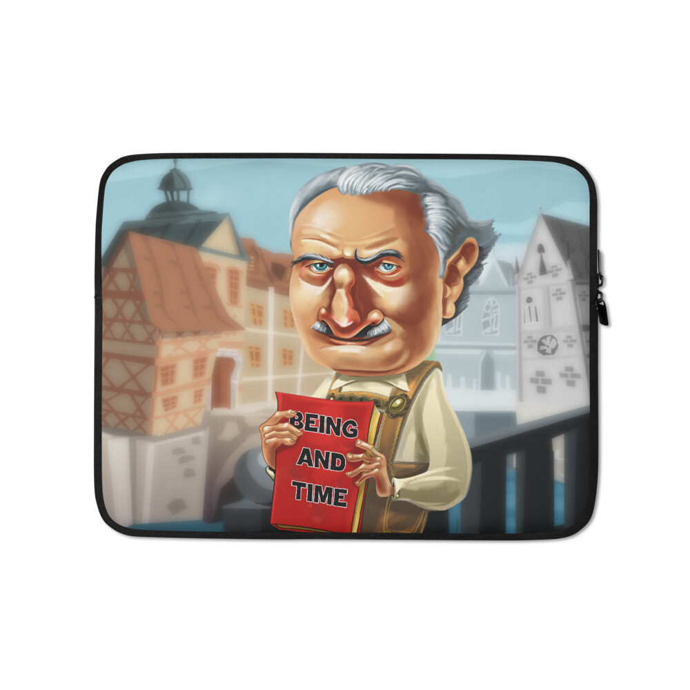 Martin Heidegger Laptop Sleeve