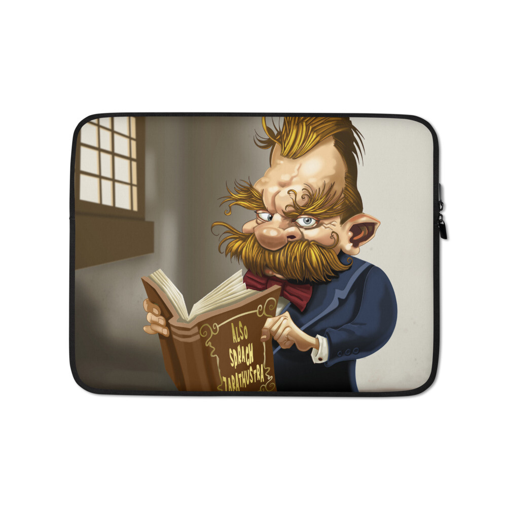 Friedrich Nietzsche Laptop Sleeve