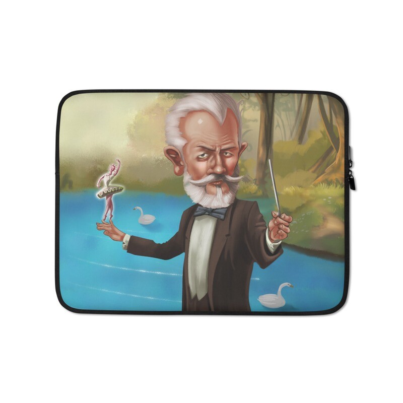 Pyotr Tchaikovsky Laptop Sleeve