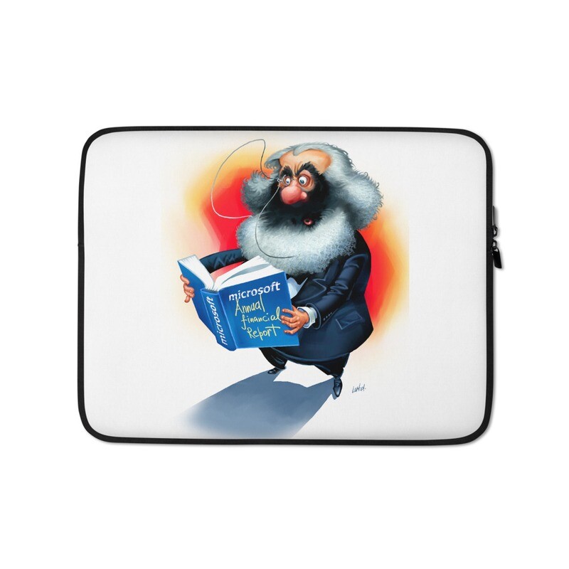 Karl Marx Laptop Sleeve