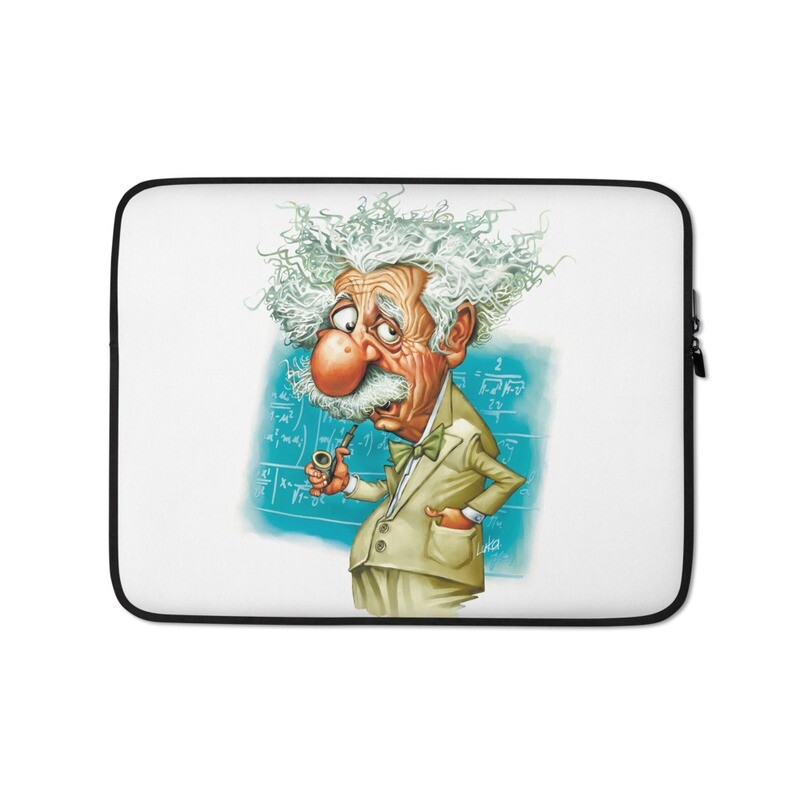 Albert Einstein Laptop Sleeve