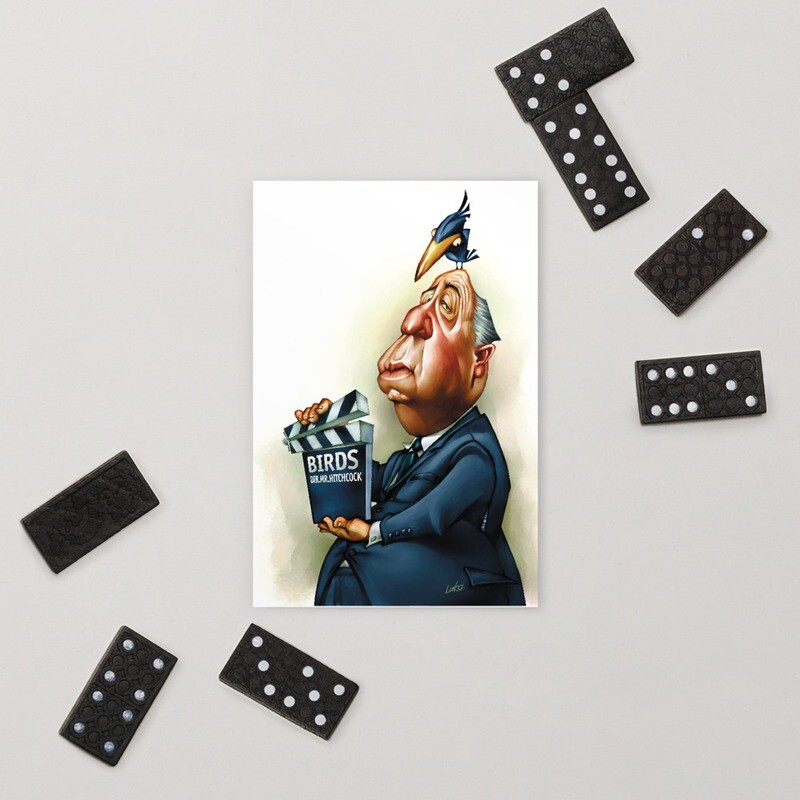 Alfred Hitchcock Standard Postcard
