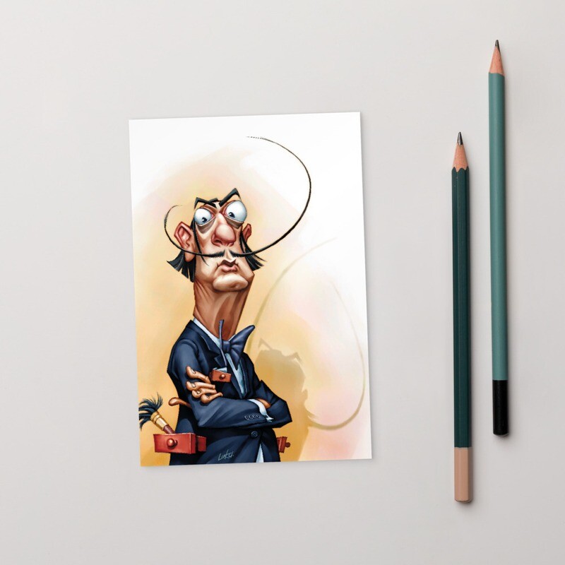 Salvador Dalí Standard Postcard