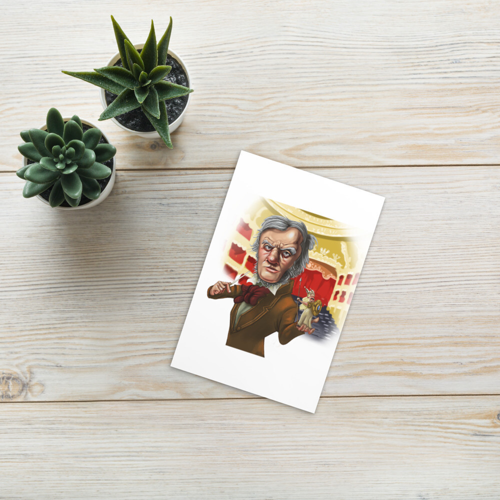 Richard Wagner Standard Postcard