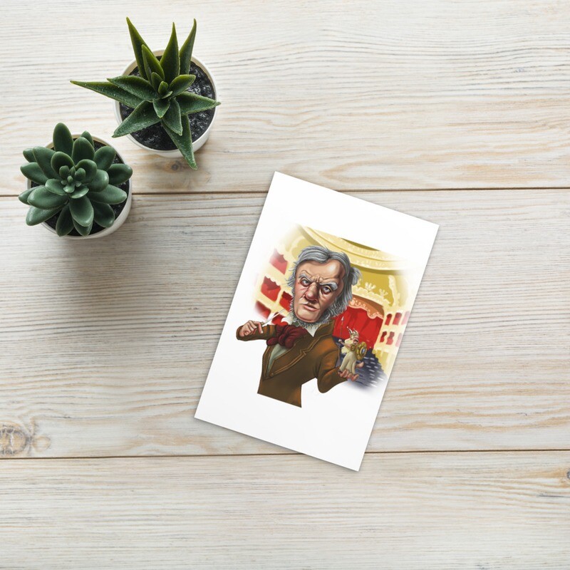 Richard Wagner Standard Postcard
