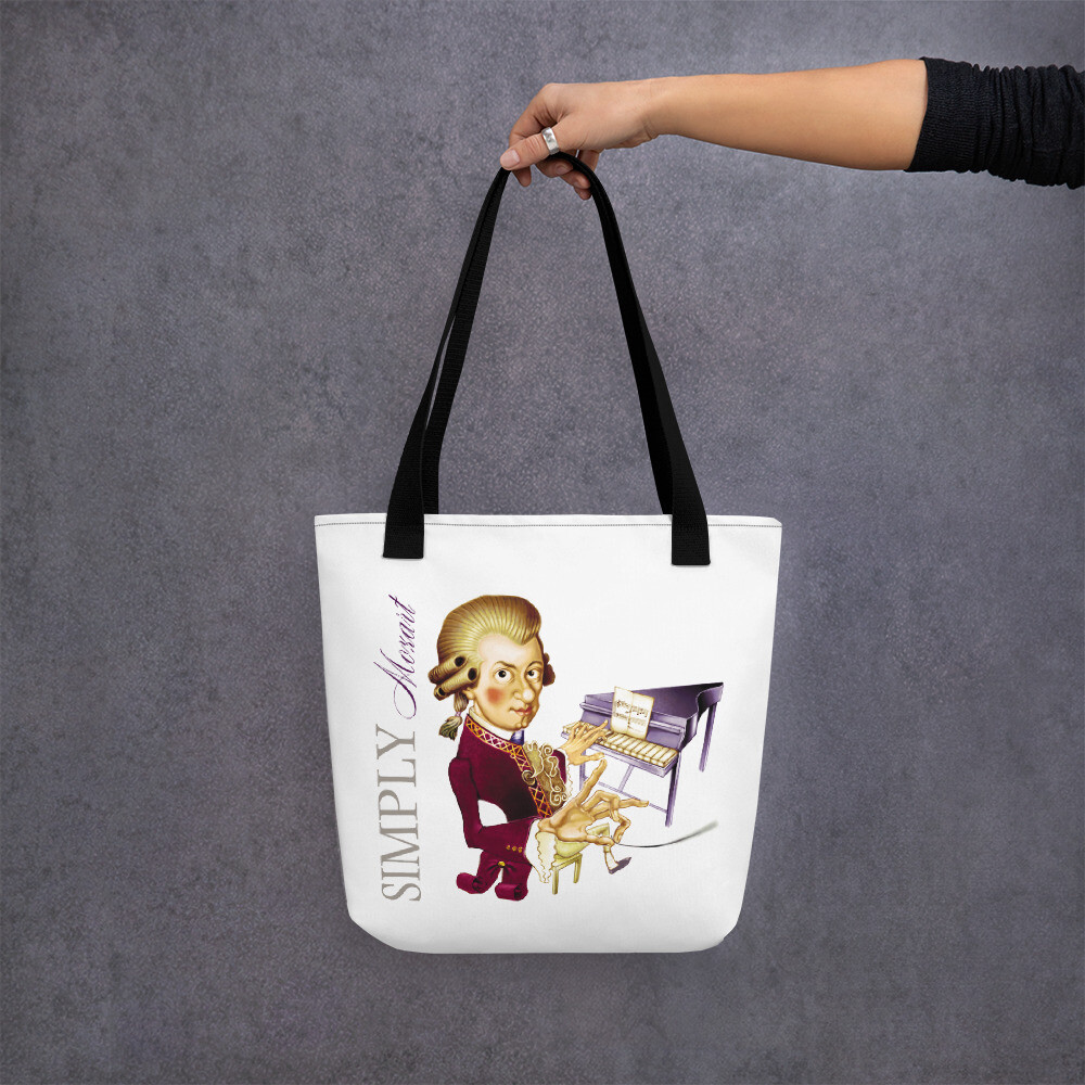 Simply Mozart Tote bag
