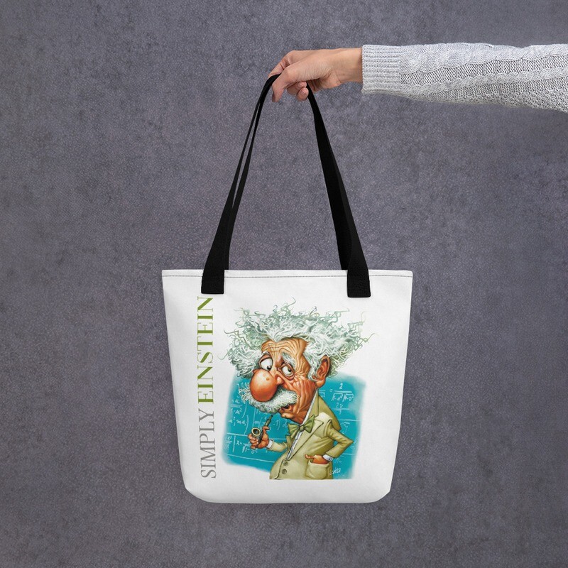 Simply Einstein Tote bag