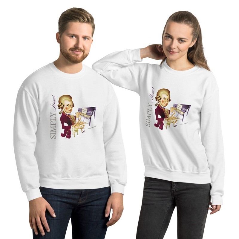 Simply Mozart Unisex Sweatshirt