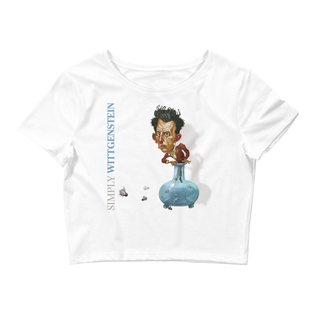 Simply Wittgenstein Women’s Crop Tee