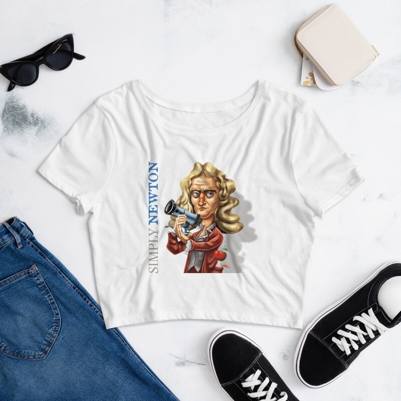 Simply Leonardo Women’s Crop Tee