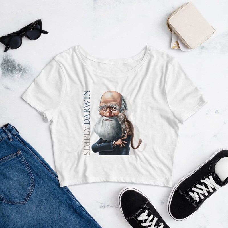 Simply Darwin Women’s Crop Tee