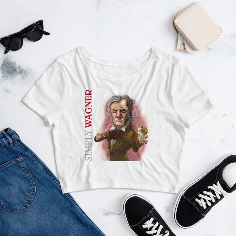 Simply Wagner Women’s Crop Tee