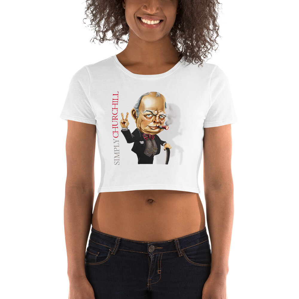Simply Churchill Women’s Crop Tee