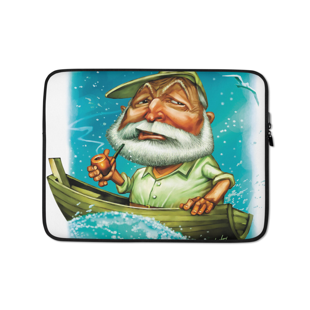 Ernest Hemingway Laptop Sleeve