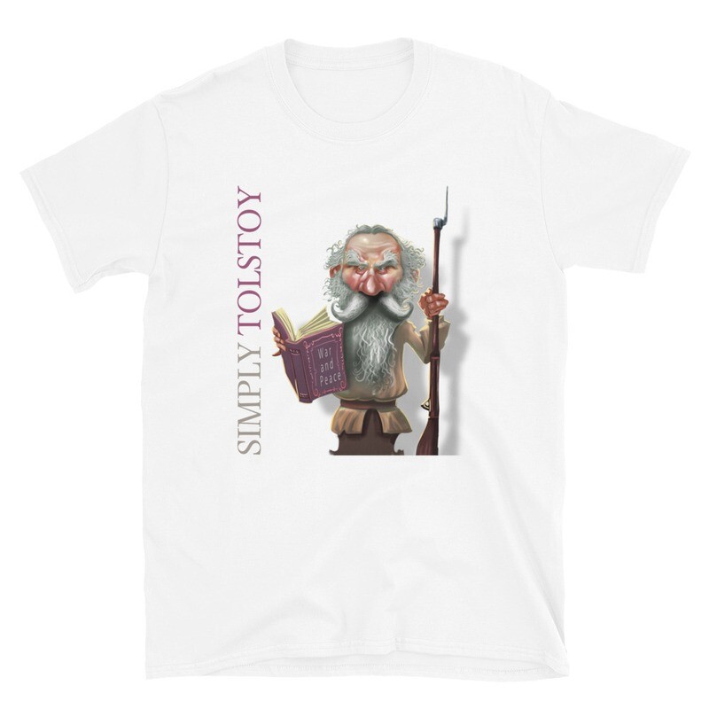 Simply Tolstoy Short-Sleeve Unisex T-Shirt