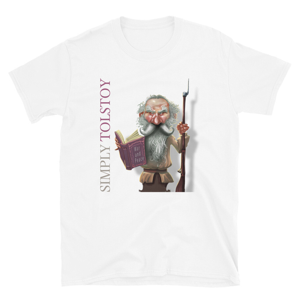 Simply Tolstoy Short-Sleeve Unisex T-Shirt