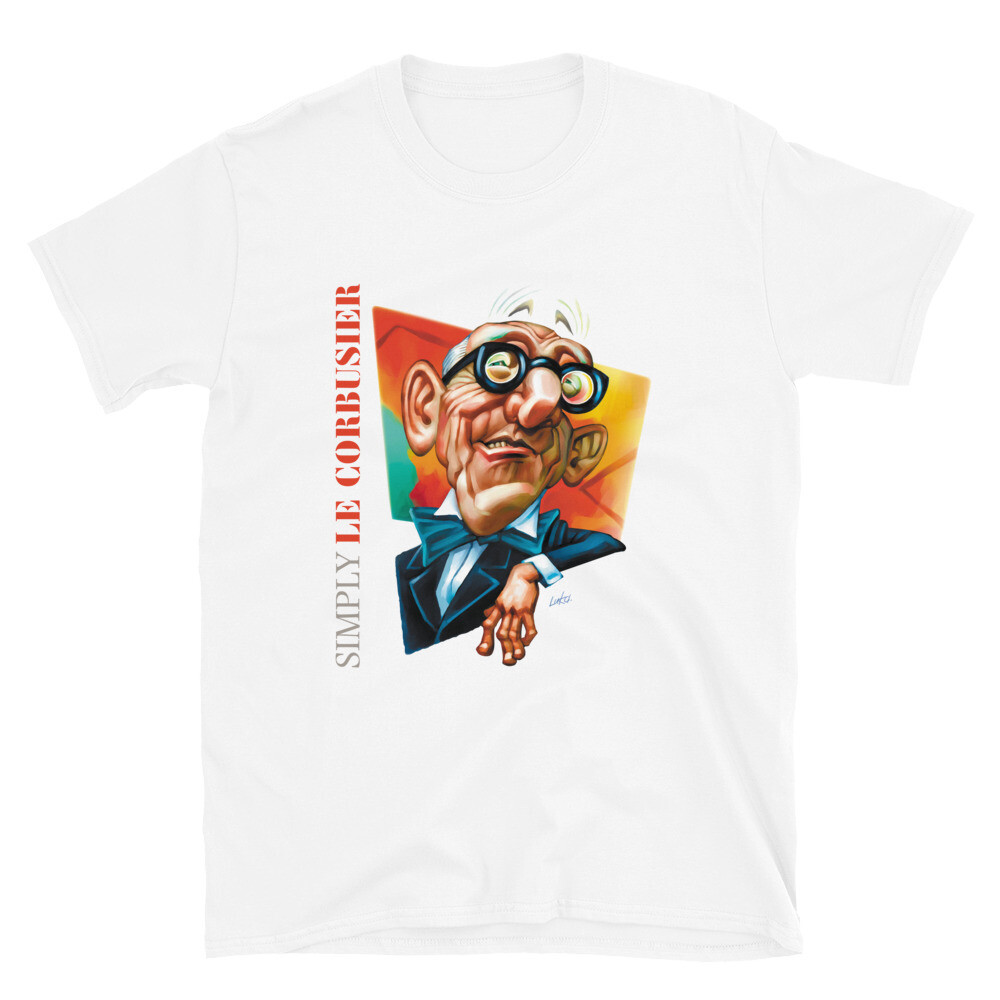 Simply Le Corbusier Short-Sleeve Unisex T-Shirt